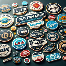 Custom Logo Stickers Product