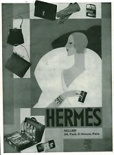 Publicité ancienne Hermès 1929 issue de magazine Draeger