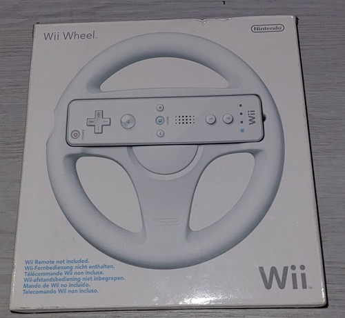 Boîte vide nintendo wii wheel - vide,