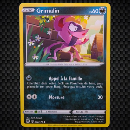 Cartes pokémon grimalin - cartes,