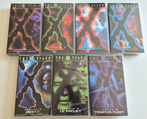 Lot vhs the x files - x,