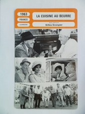 CARTE FICHE CINEMA 1963 LA