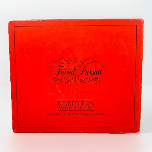 Trivial pursuit rpm edition - trivial,