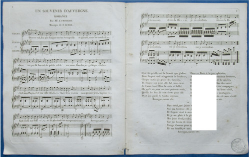 Romance harpe partition - partition, un