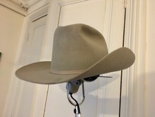 Resistol Tan Self Conforming Cowboy Long Oval Size 7 1/8 Houston Texas