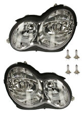 PHARE AVANT GAUCHE +DROIT PNEUMATIQUE + AMPOULES POUR MERCEDES C W203 S203 04-07