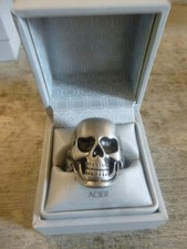 Bague homme Acier Tête de