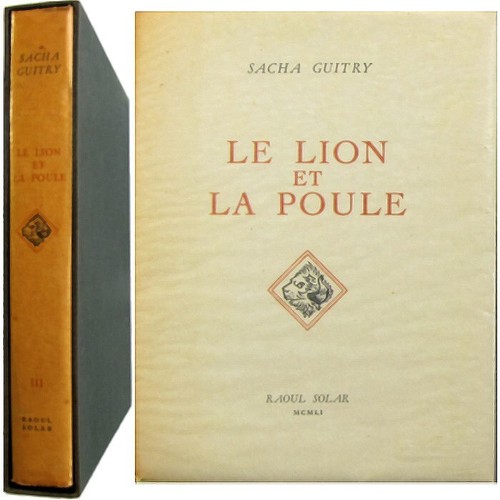 Lion poule 1951 sacha - lion, et
