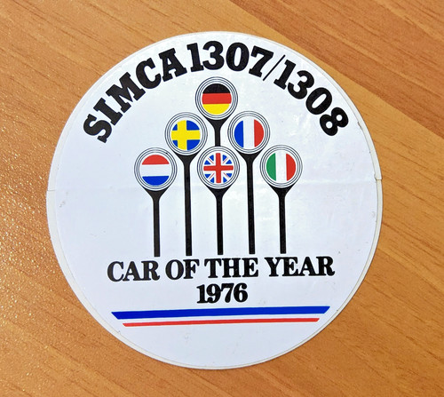 Autocollant simca chrysler - ,