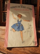 Rare patron de couture ancien