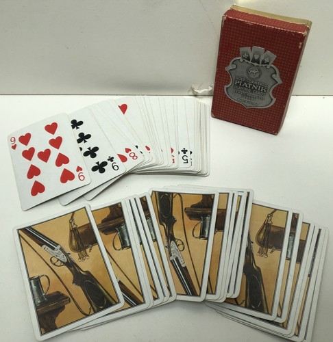 Jeu cartes thême fusil - 52,