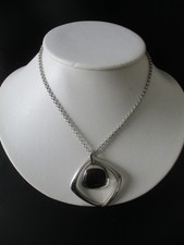 COLLIER  MARQUE FOSSIL ACIER