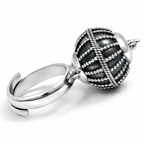 Bague ajustable solide 925 - ajustable,