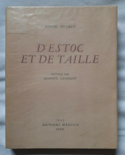 Estoc de taille - et, par