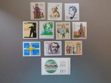11 Timbres Stamps Allemagne /