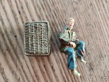 Fallschirmjäger 1/35,  figurine en résine d'un parachutiste allemand WW2