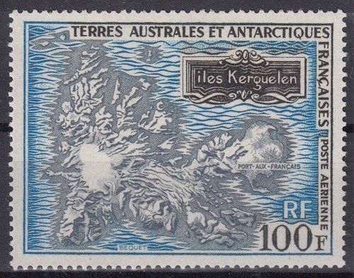 Taaf poste aerienne carte - poste,