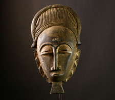 Masque Guro Africain Bois
