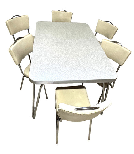 1950 formica chrome - &,