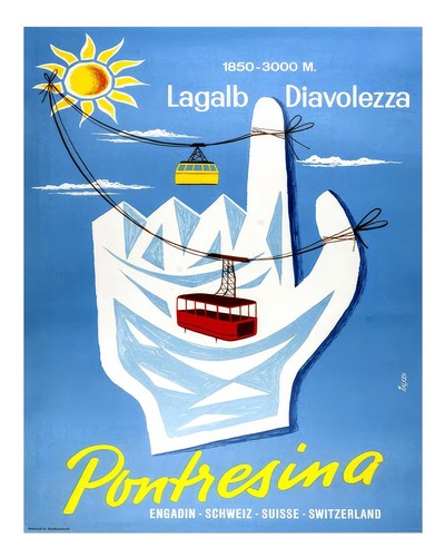 Affiche voyage vintage - affiche,