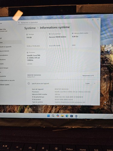 Tablette microsoft surface pro - tablette,