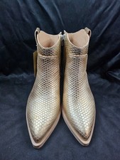 bottines en cuir,neuves