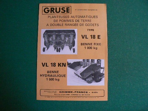 Catalogue agricole gruse - agricole, :
