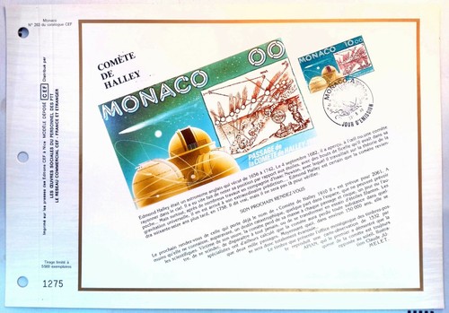 Monaco comète halley - comÈte, de