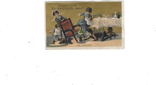 Chromo ancien publicitaire