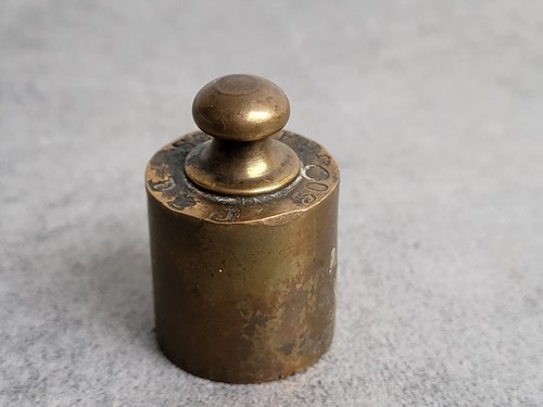 Ancien poids balance laiton - ancien, de