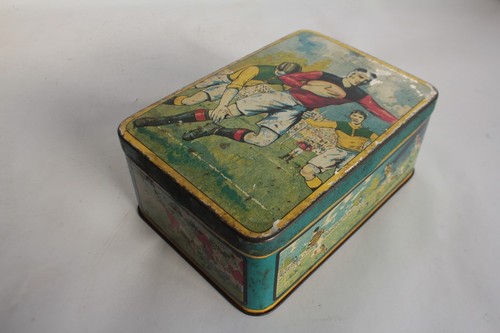 Boîte tôle lithographiée