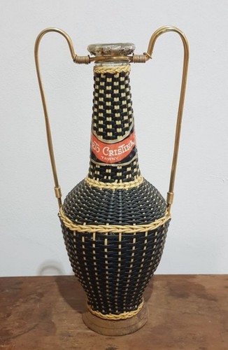 Bouteille scoubidou vintage
