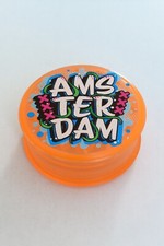 Grinder Acrylique AMSTERDAM 3 Parties de 50 mm (Orange)