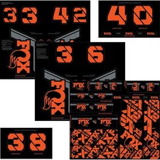 Kit stickers FOX - Fourche et
