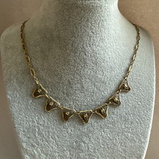 Collier ancien draperie ras - ancien,