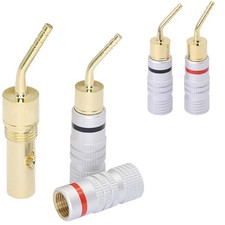 Lot de 4 fiches banane 2 mm à