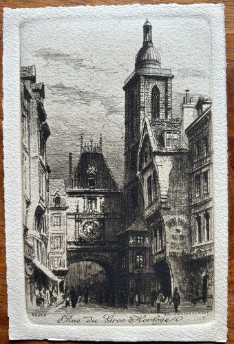 Cpa rouen rue - rouen,