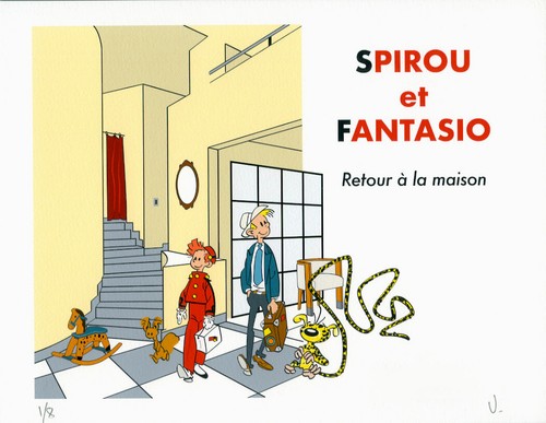 Spirou fantasio retour à - fantasio,
