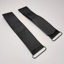 Lot de 2 sangles de pied pour rameur avec boucles réglables pour usage fitness