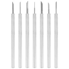  7 Pcs Sculpture Sur Pierre