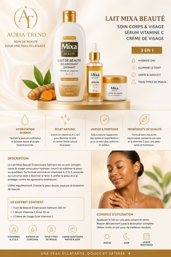 Lait mixa beauté - beautÉ, satinant