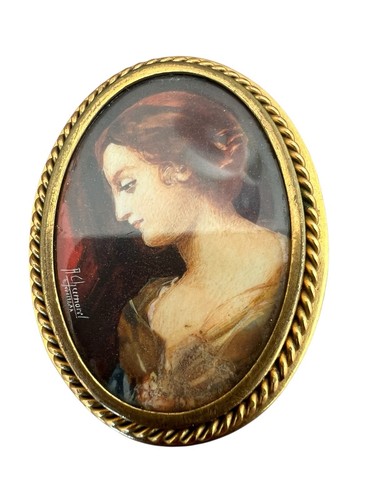 Ancienne broche vers - , 1930/1950