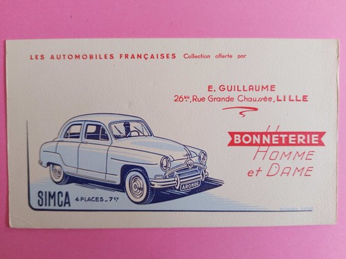 Buvard fregate renault auto - la,