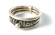 BAGUE ARGENT 925 - Ethnique - 4,11 g