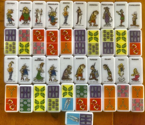 Lot fèves dominos asterix - lot, 41