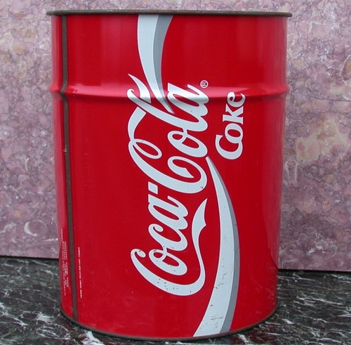 Coca cola tonnelet tôle - tonnelet,