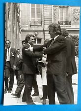 Photo Alain Delon et Bernard Tapie