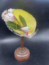 Chapeau femme mariage vintage