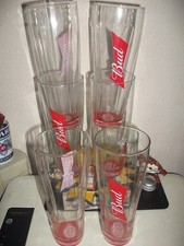 6 verres bière Bud 50 cl BIEN