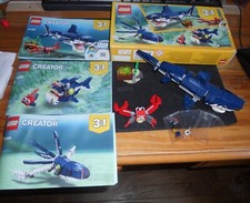 LEGO 3 EN IN 1 CREATOR 31088 Les créatures sous-marines avec boite et notice